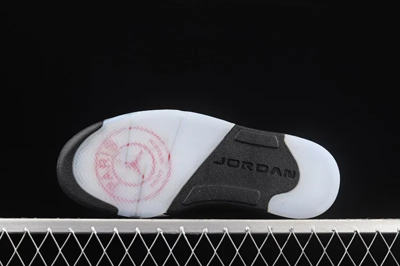 All categories Air Jordan Jordan series basketball shoes Air Jordan 5 G version Air Jordan 5 OG "Black Metallic" AJ5 Joe 5 black silver AV9175-001